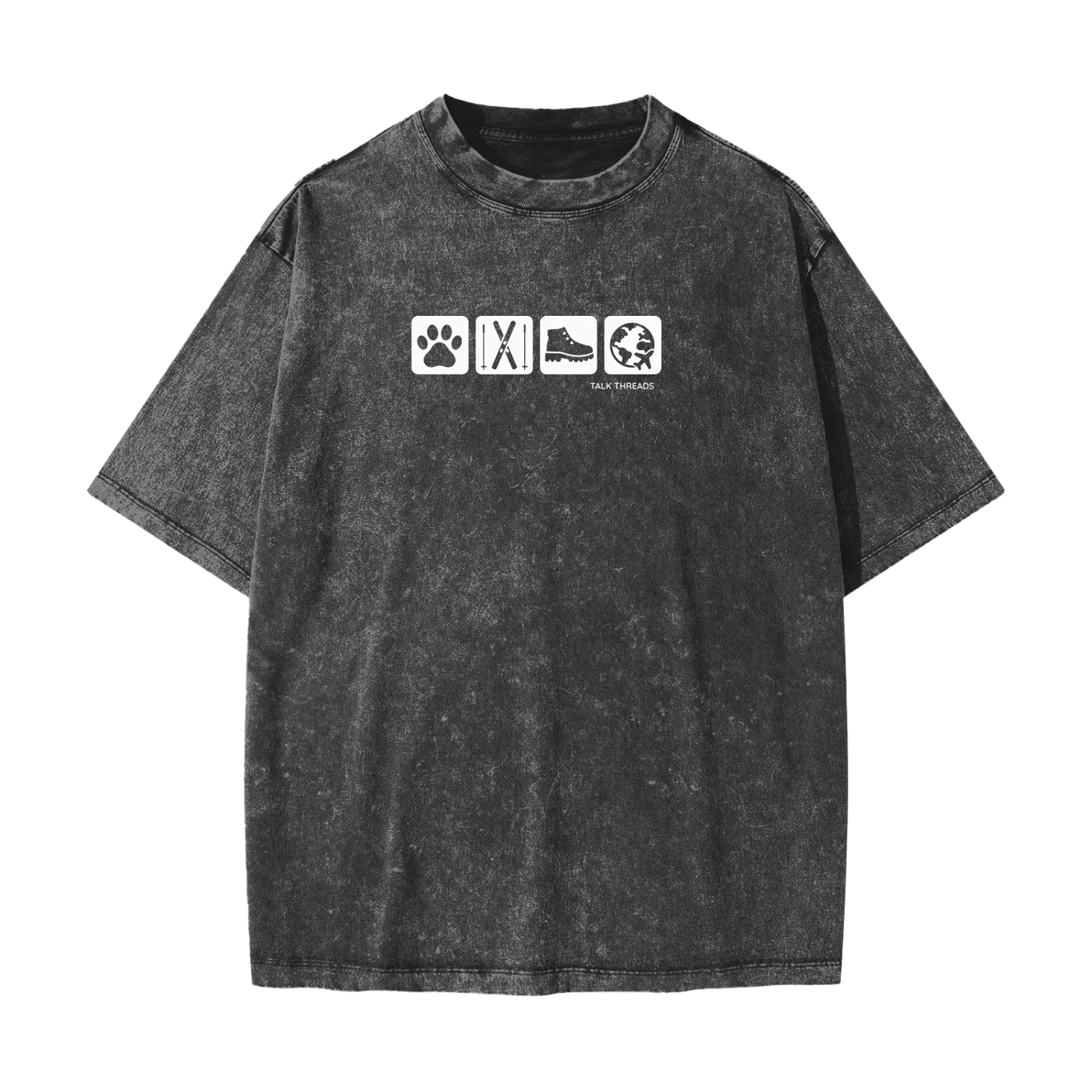 Heavyweight Snow Washed T-Shirt