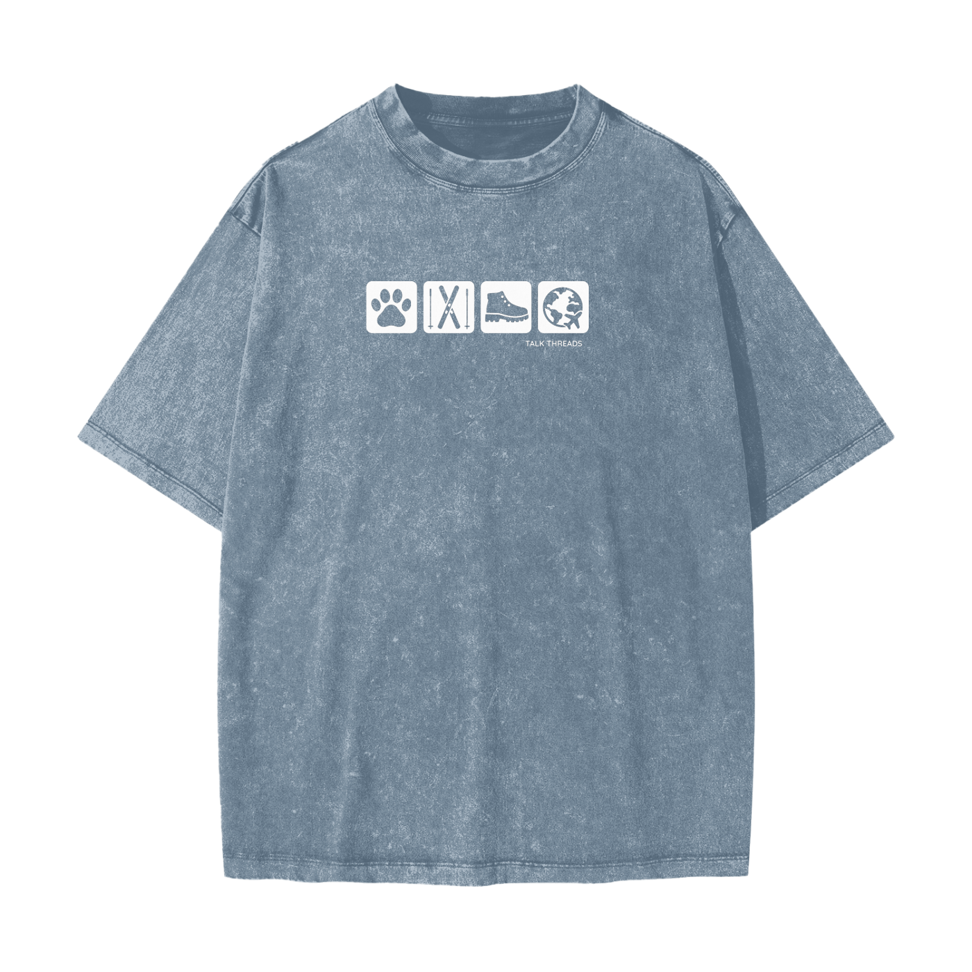 Heavyweight Snow Washed T-Shirt