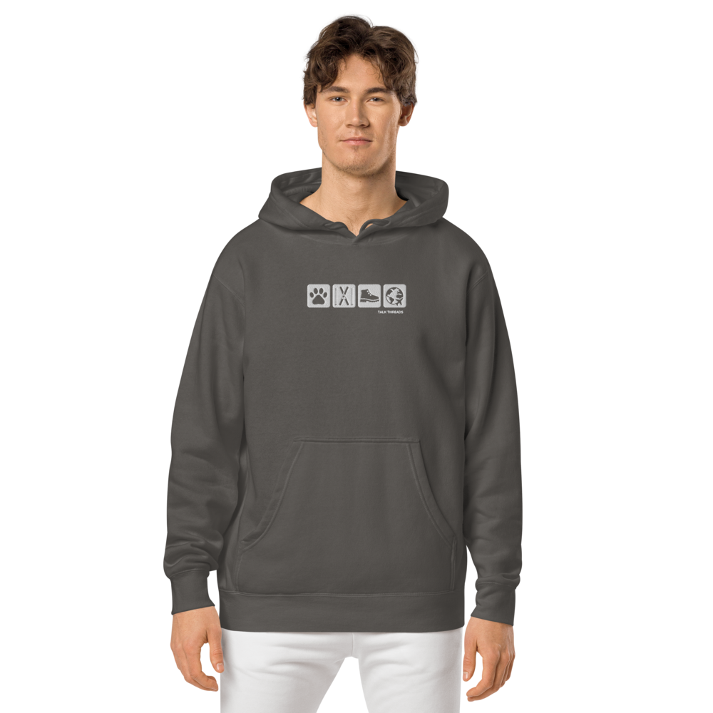 Unisex Pigment-Dyed OG Hoodie - Embroidery Only