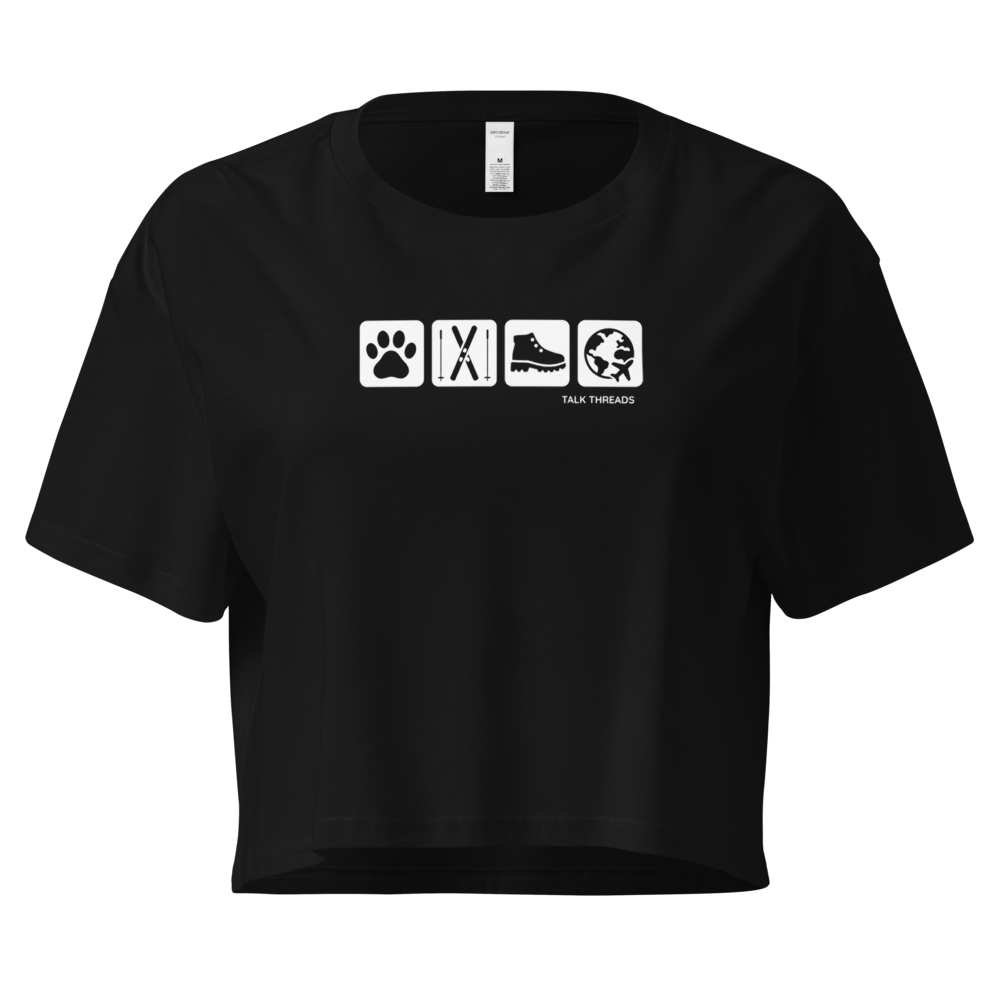 Women’s Easy Throw On Crop Top