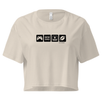 Women’s Easy Throw On Crop Top