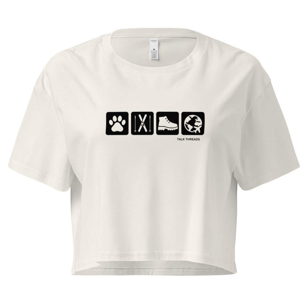 Women’s Easy Throw On Crop Top