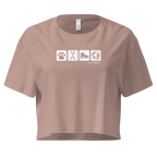 Women’s Easy Throw On Crop Top