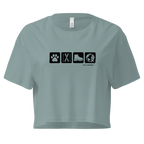 Women’s Easy Throw On Crop Top