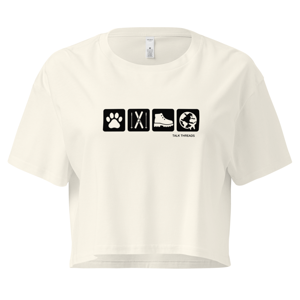 Women’s Easy Throw On Crop Top