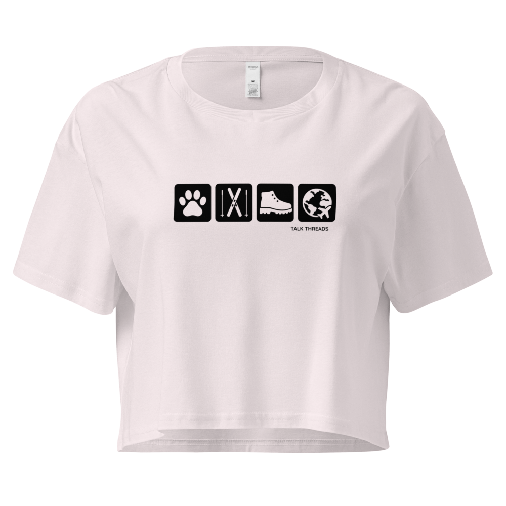 Women’s Easy Throw On Crop Top