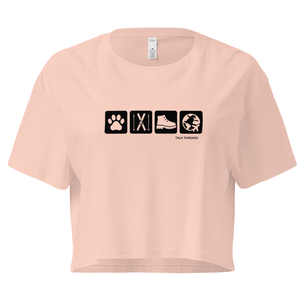 Women’s Easy Throw On Crop Top