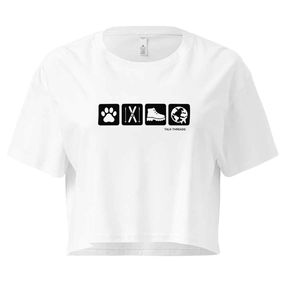 Women’s Easy Throw On Crop Top